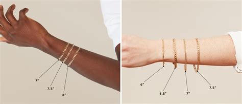 ysl bracelet size guide